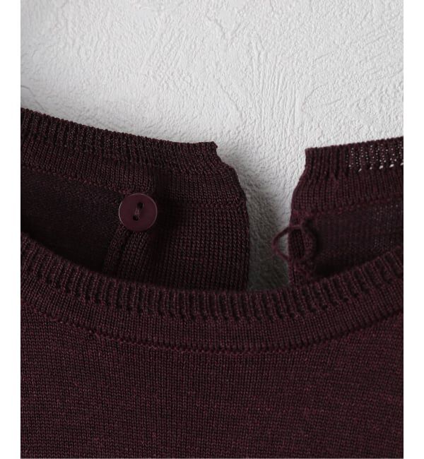 IENA LA BOUCLE「venit/ヴェニット バックオープンニット VEK-7529-B」|ニット・セーター|