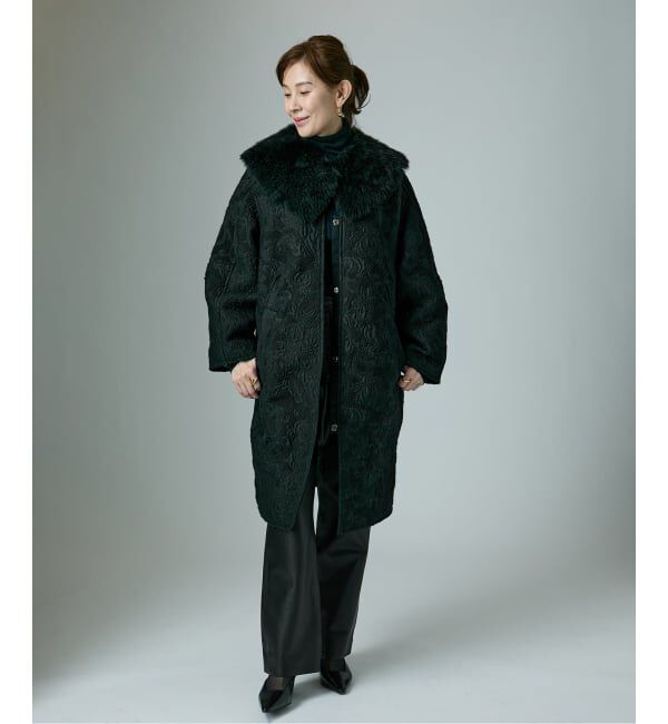 VERMEIL par iena「LISA CONTE リサコンテ Mouton ストール STOLE20」|ストール|