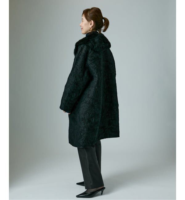 VERMEIL par iena「LISA CONTE リサコンテ Mouton ストール STOLE20」|ストール|