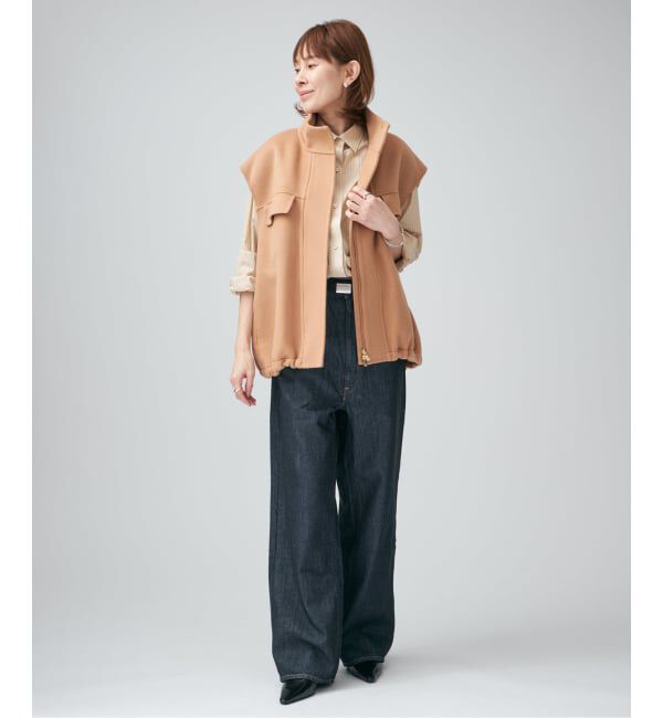 VERMEIL par iena「upper hights アッパーハイツ THE OLIVIA L85321502FBR/FSB」|デニム|