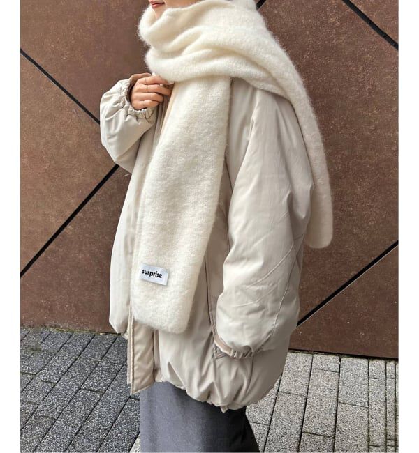 SLOBE IENA「《追加》surprise/サプライズ ストール MOHAIR  SCARF  DONNA」|ストール|