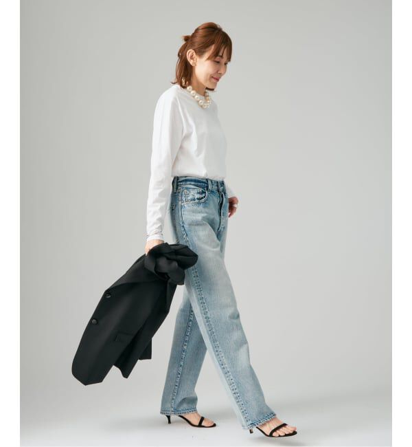 VERMEIL par iena「《予約》ディオラマ クルーネックロングスリーブ Tシャツ」|Tシャツ・カットソー|