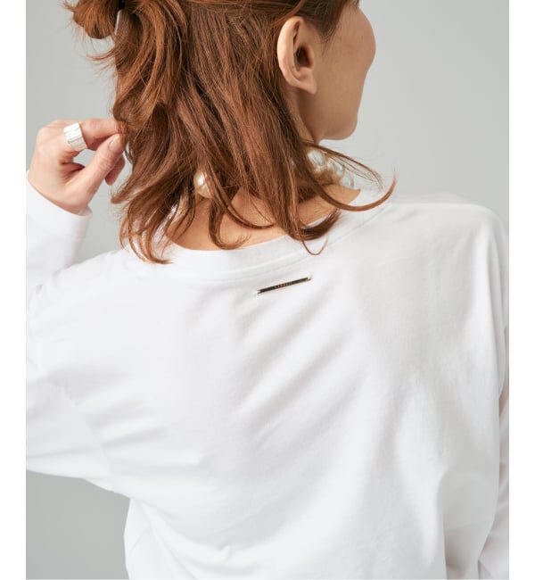 VERMEIL par iena「《予約》ディオラマ クルーネックロングスリーブ Tシャツ」|Tシャツ・カットソー|