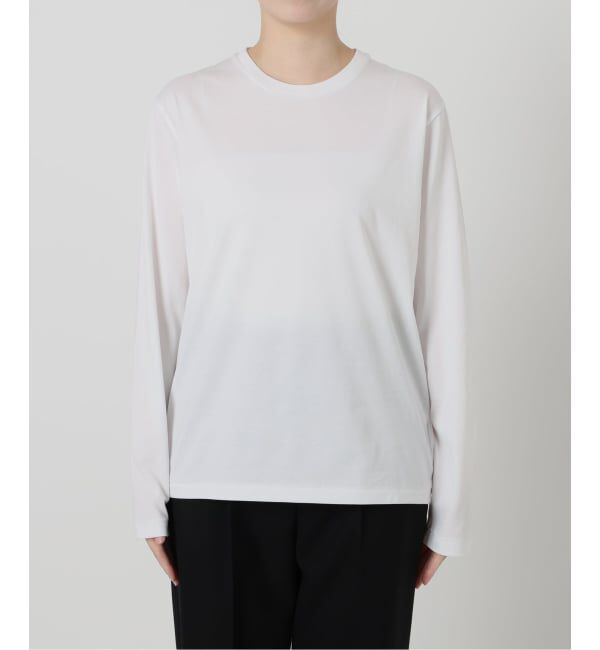 VERMEIL par iena「《予約》ディオラマ クルーネックロングスリーブ Tシャツ」|Tシャツ・カットソー|