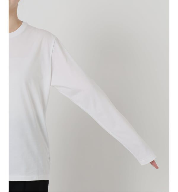 VERMEIL par iena「《予約》ディオラマ クルーネックロングスリーブ Tシャツ」|Tシャツ・カットソー|