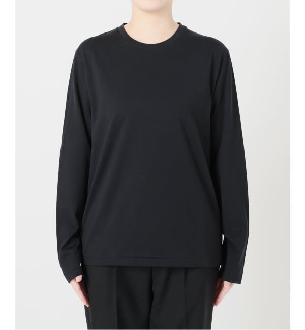 VERMEIL par iena「《予約》ディオラマ クルーネックロングスリーブ Tシャツ」|Tシャツ・カットソー|