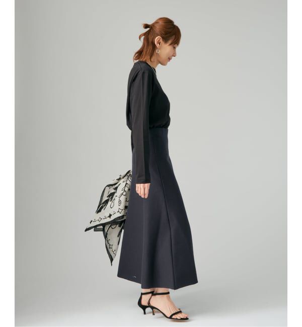 VERMEIL par iena「《予約》ディオラマ クルーネックロングスリーブ Tシャツ」|Tシャツ・カットソー|