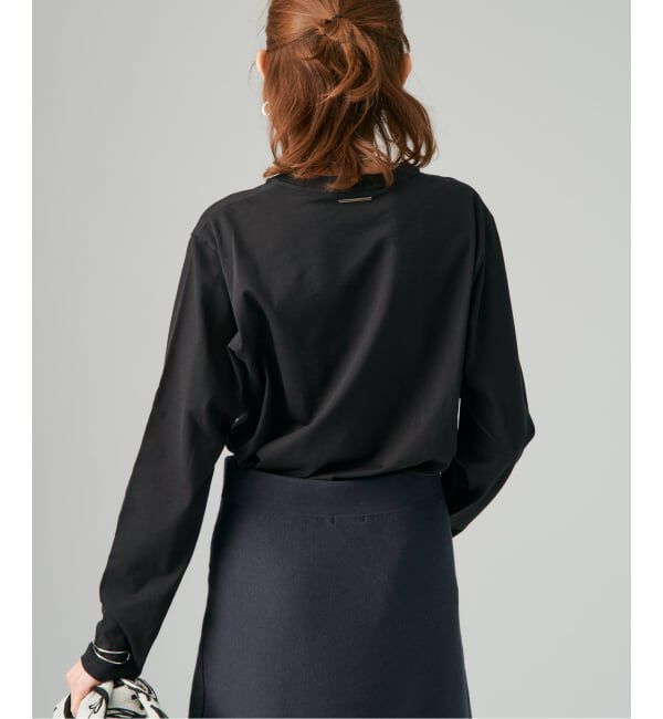 VERMEIL par iena「《予約》ディオラマ クルーネックロングスリーブ Tシャツ」|Tシャツ・カットソー|