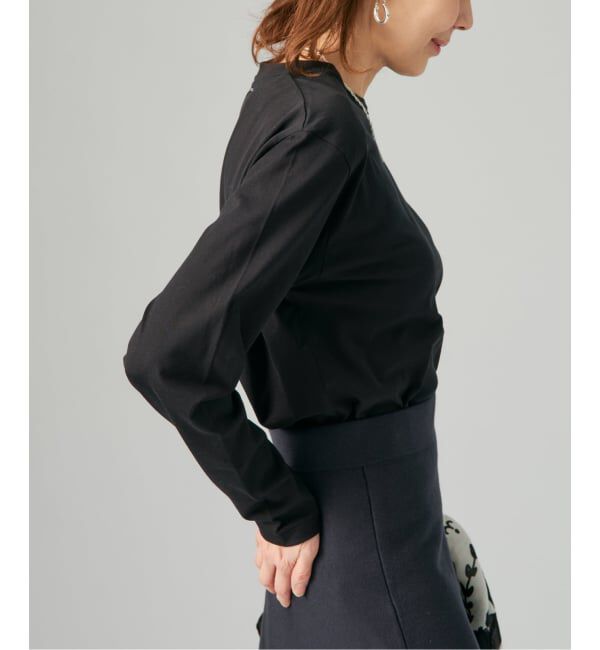 VERMEIL par iena「《予約》ディオラマ クルーネックロングスリーブ Tシャツ」|Tシャツ・カットソー|