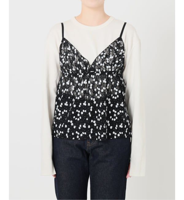 SLOBE IENA「《予約》PROVOKE/プロヴォーク レースキャミソール PV-010085」|キャミソール|