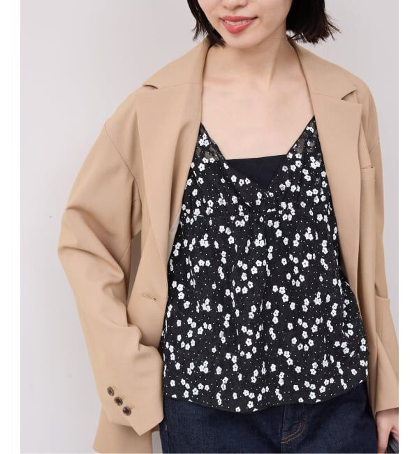 SLOBE IENA「《予約》PROVOKE/プロヴォーク レースキャミソール PV-010085」|キャミソール|