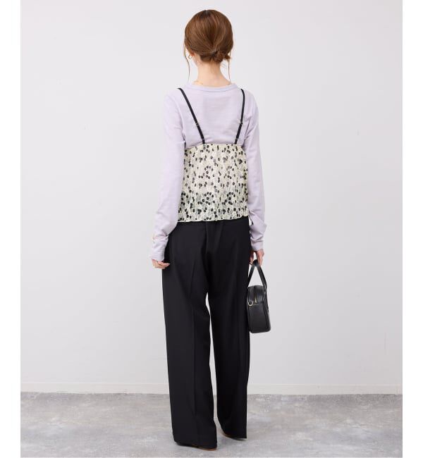 SLOBE IENA「《予約》PROVOKE/プロヴォーク レースキャミソール PV-010085」|キャミソール|