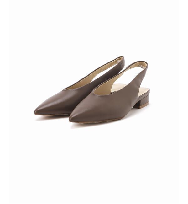 SLOBE IENA「《追加予約》SLOBE レザーフラットシューズ」|その他|