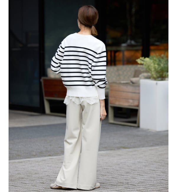 SLOBE IENA「《追加予約》サテンレースキャミソール」|キャミソール|