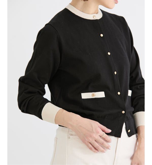 IENA「《新色あり/追加2予約》PARIGI カーディガン」|カーディガン|