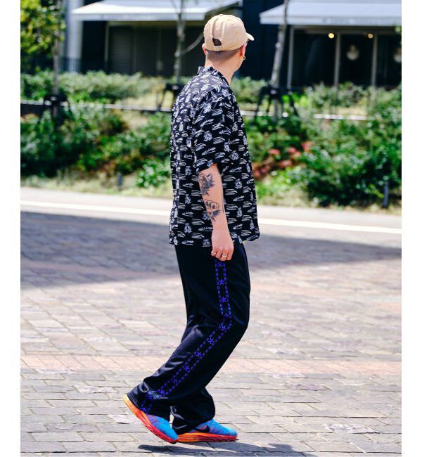 Paris Saint-Germain「【隈 研吾 &times; Paris Saint-Germain】グラフィックプリント オープンカラーシャツ」|シャツ・ブラウス|