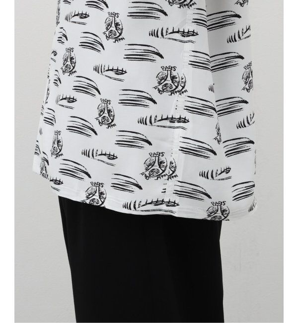 Paris Saint-Germain「【隈 研吾 &times; Paris Saint-Germain】グラフィックプリント オープンカラーシャツ」|シャツ・ブラウス|