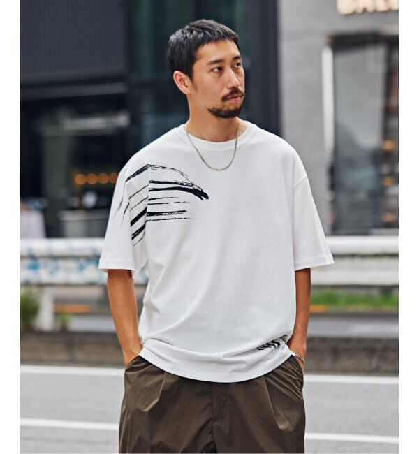 Paris Saint-Germain「【隈 研吾 &times; Paris Saint-Germain】グラフィックプリント Tシャツ」|Tシャツ・カットソー|