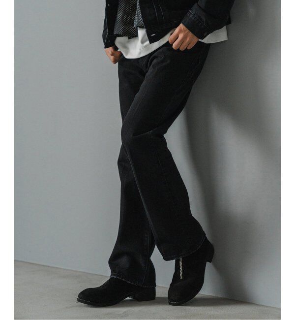 EDIFICE「Levi&rsquo;s(リーバイス) 別注 517 TM BLACK L29」|デニム|