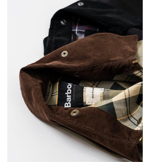 EDIFICE「Barbour for MARKAWARE & EDIFICE 別注 タマムシ BEDALE/ビデイル "SOLARO"」|その他|
