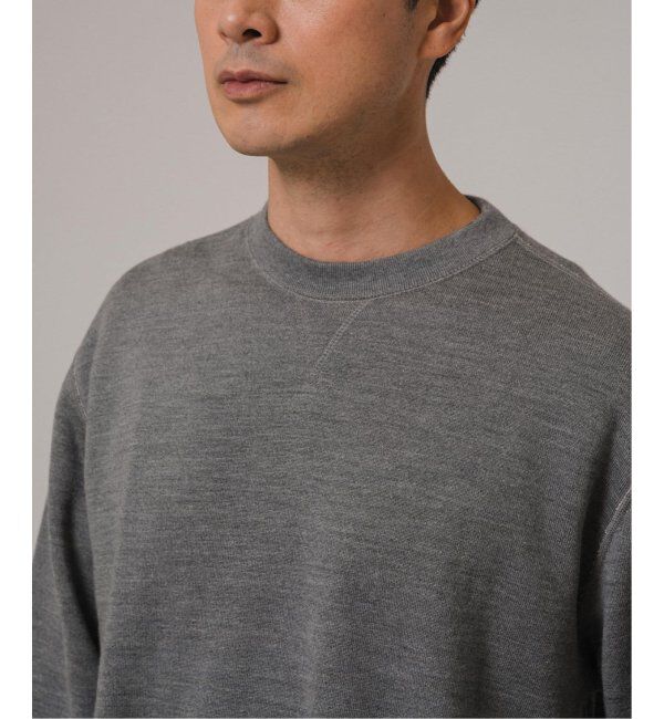 EDIFICE「LOOPWHEELER &times; LOWERCASE for EDIFICE ウール/シルク スウェットSP」|スウェット・ジャージ|