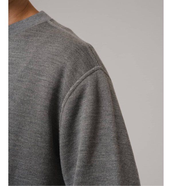 EDIFICE「LOOPWHEELER &times; LOWERCASE for EDIFICE ウール/シルク スウェットSP」|スウェット・ジャージ|