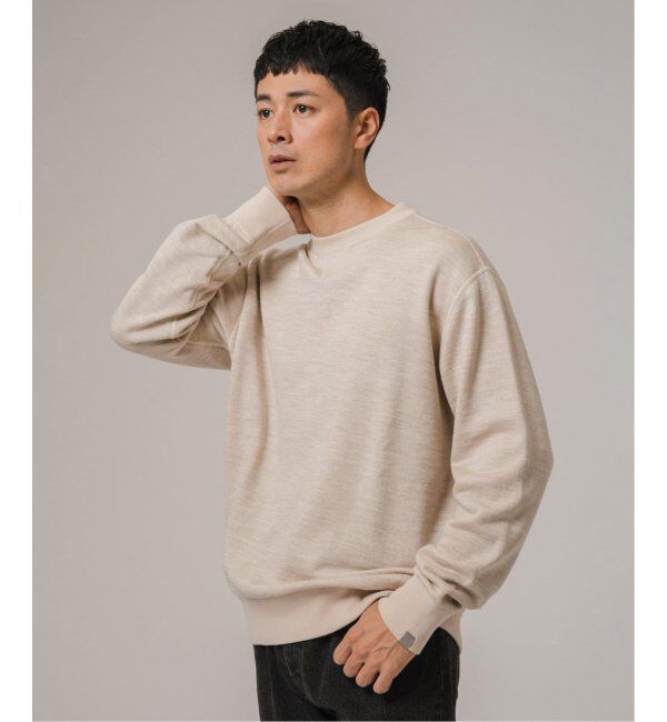 EDIFICE「LOOPWHEELER &times; LOWERCASE for EDIFICE ウール/シルク スウェットSP」|スウェット・ジャージ|