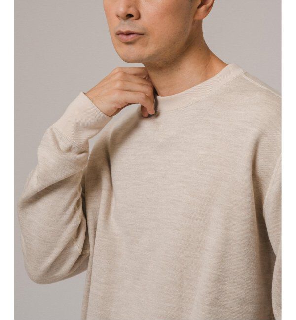 EDIFICE「LOOPWHEELER &times; LOWERCASE for EDIFICE ウール/シルク スウェットSP」|スウェット・ジャージ|