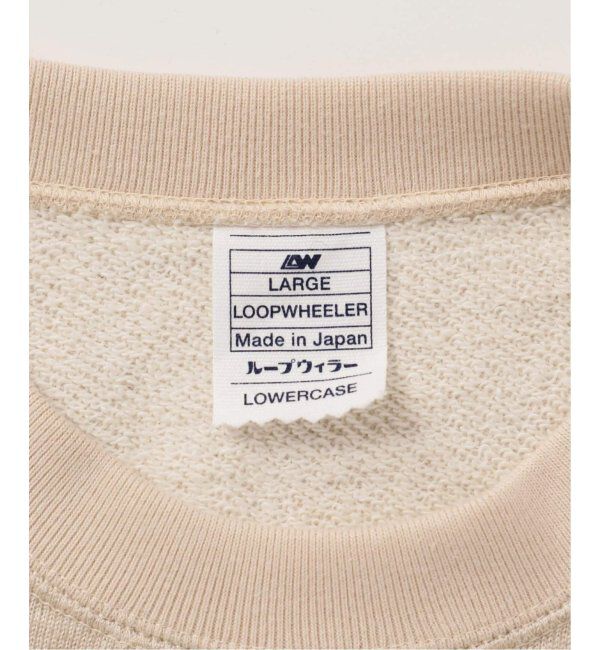 EDIFICE「LOOPWHEELER &times; LOWERCASE for EDIFICE ウール/シルク スウェットSP」|スウェット・ジャージ|