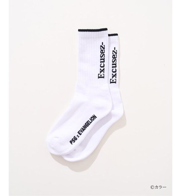 Paris Saint-Germain「【EVA*PSG】 JP  STATEMENT SOCKS」|ソックス|ホワイト