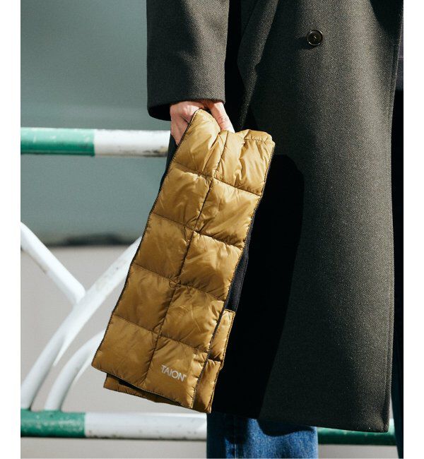 JOURNAL STANDARD relume「【TAION / タイオン】 ベーシック ダウンマフラー」|マフラー|ベージュ