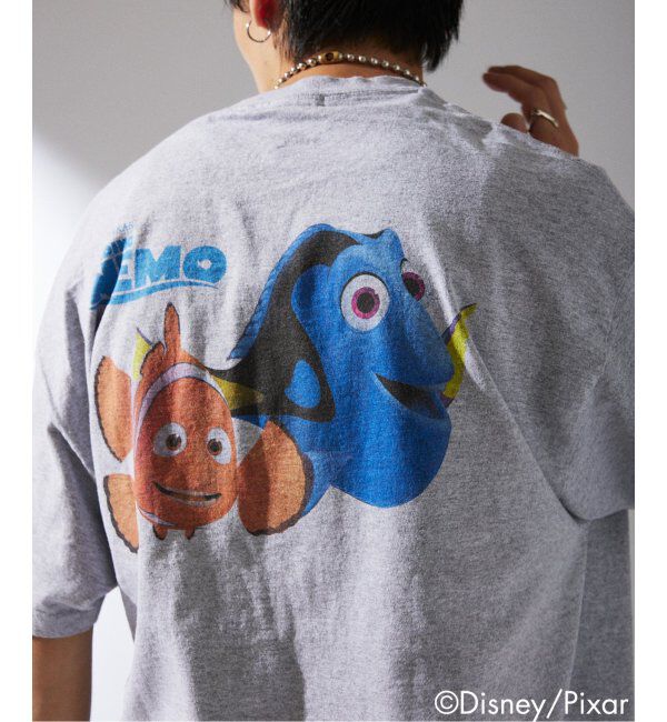 JOURNAL STANDARD relume「DISNEY / PIXAR 別注 プリントTシャツ」|Tシャツ・カットソー|グレーB