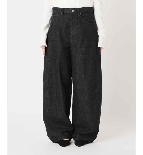 journal standard L'essage「ルーズウェービング 3D デニムパンツ」|デニム|