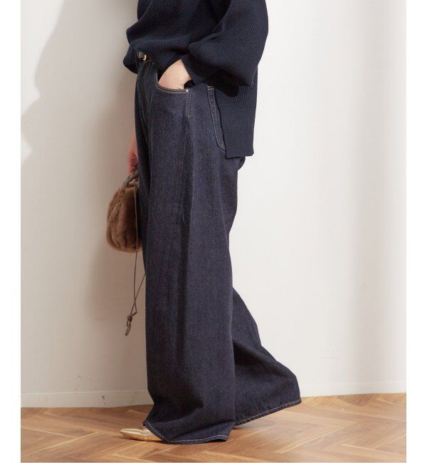 journal standard L'essage「ルーズウェービング 3D デニムパンツ」|デニム|