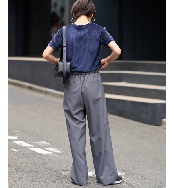 JOURNAL STANDARD relume「シアーベロアハーフスリーブTEE」|Tシャツ・カットソー|