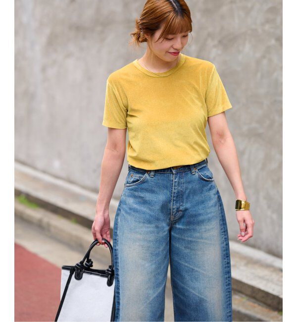 JOURNAL STANDARD relume「シアーベロアハーフスリーブTEE」|Tシャツ・カットソー|
