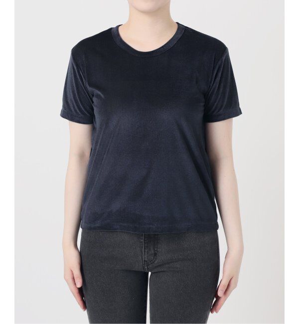 JOURNAL STANDARD relume「シアーベロアハーフスリーブTEE」|Tシャツ・カットソー|