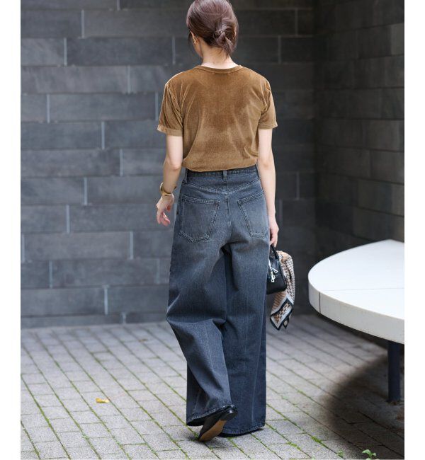 JOURNAL STANDARD relume「シアーベロアハーフスリーブTEE」|Tシャツ・カットソー|