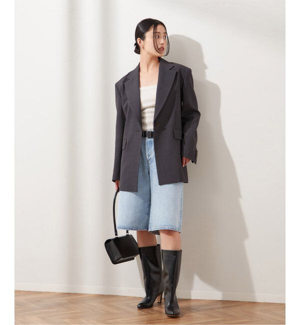 journal standard L'essage「【AGOLDE / エーゴールドイー】BAGGY V-SHORT IN PREVAIL：デニム」|デニム|