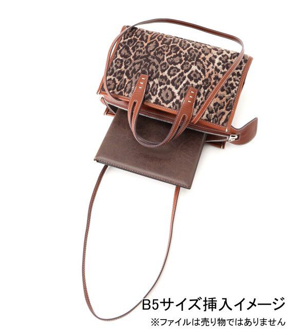 journal standard L'essage「【A VACATION/ア ヴァケーション】SABRINA BROWN LEO：ショルダーバッグ」|ショルダー・メッセンジャー|