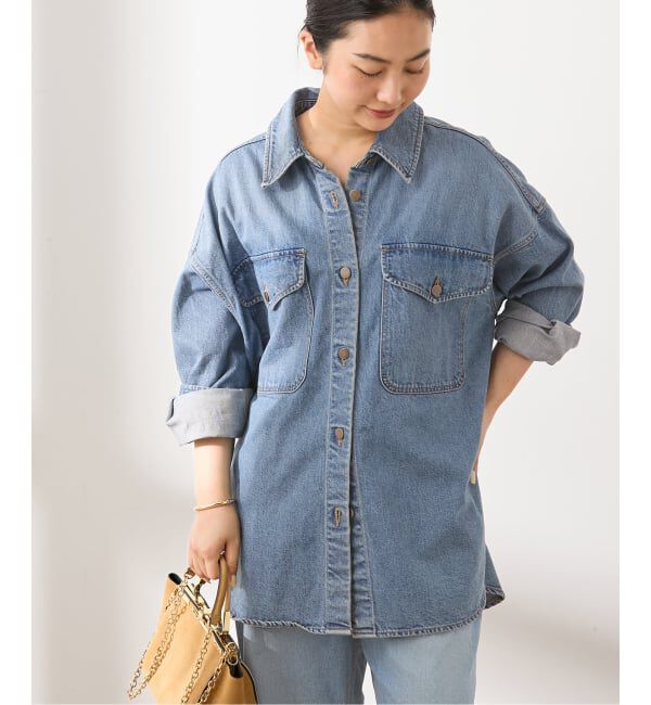 journal standard L'essage「オーバーサイズデニムシャツ」|シャツ・ブラウス|