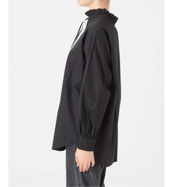 JOURNAL STANDARD relume「《追加4》ハイカウントコットンスタンドカラー2way」|シャツ・ブラウス|