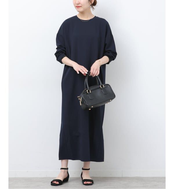JOURNAL STANDARD relume「NONIRONジョーゼットワンピース」|ワンピース|ネイビー