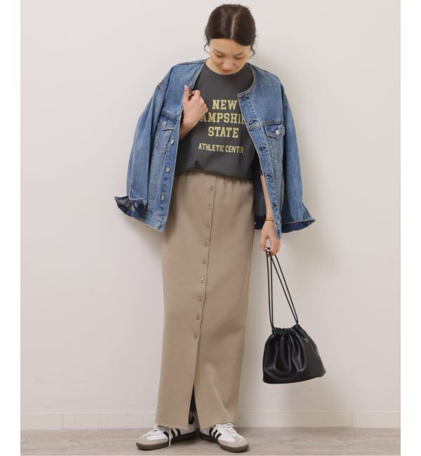 JOURNAL STANDARD relume「《予約》ラグランスリーブカレッジロングスリーブTEE」|Tシャツ・カットソー|