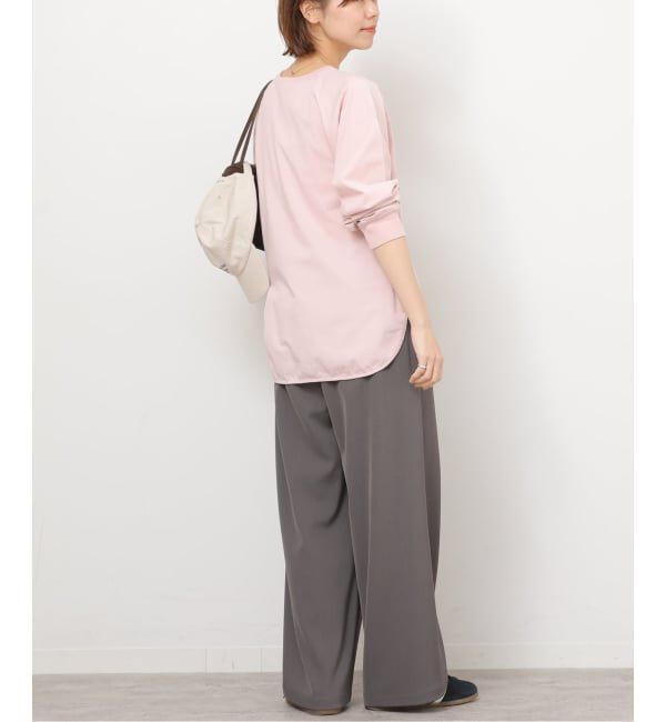 JOURNAL STANDARD relume「《予約》ラグランスリーブカレッジロングスリーブTEE」|Tシャツ・カットソー|