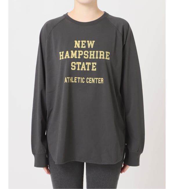 JOURNAL STANDARD relume「《予約》ラグランスリーブカレッジロングスリーブTEE」|Tシャツ・カットソー|