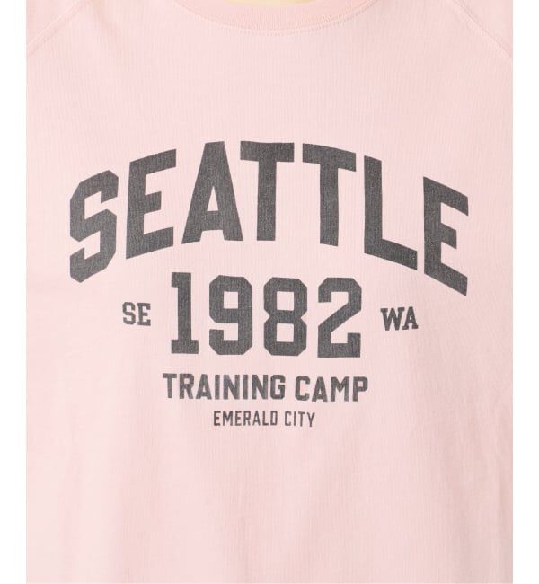 JOURNAL STANDARD relume「《予約》ラグランスリーブカレッジロングスリーブTEE」|Tシャツ・カットソー|