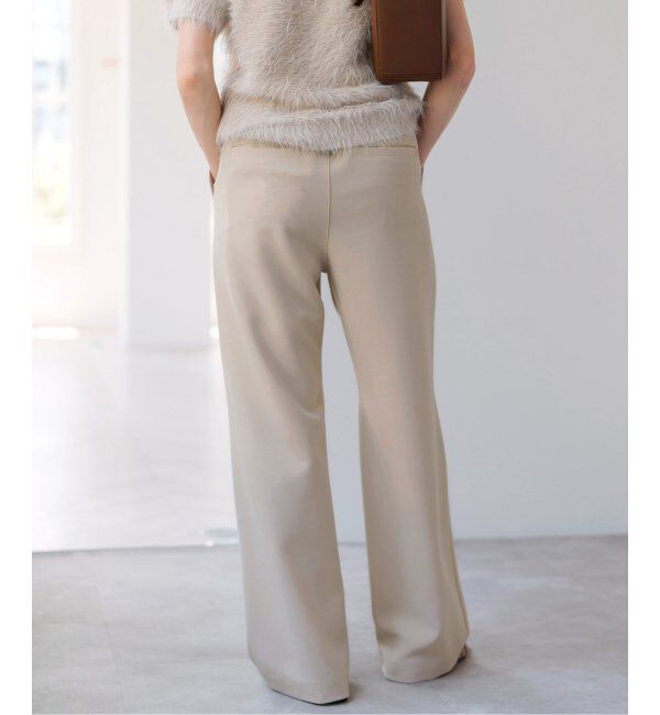 Spick and Span「ダブルクロスイージーパンツ」|その他|