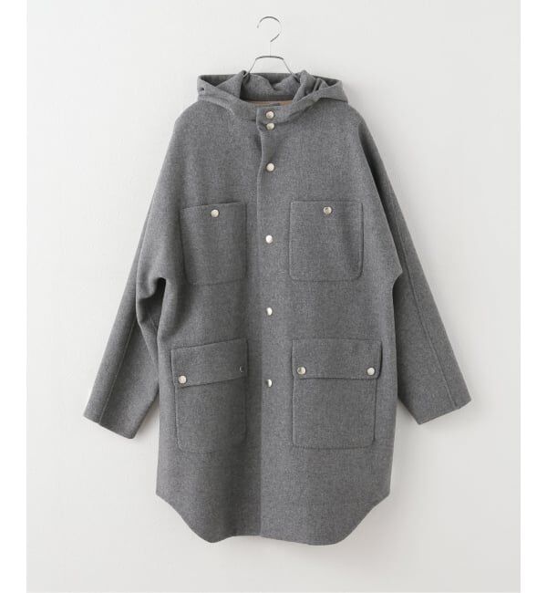 NOBLE「SYSTEM/システム HOODED OVER COAT」|その他|グレーB