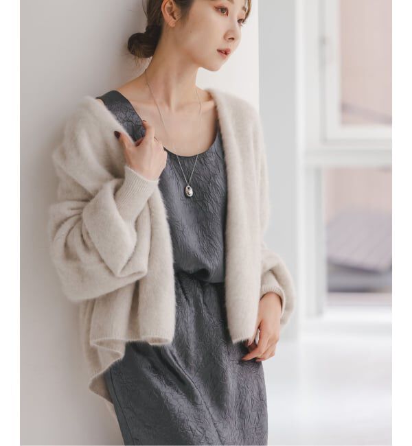 NOBLE「《セットアップ対応》リンクルサテン2WAYタンク」|シャツ・ブラウス|